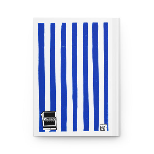 Martini Journal: Hand-Carved Linocut Design Matte Hardcover